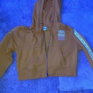 yellow/gold vans jacket